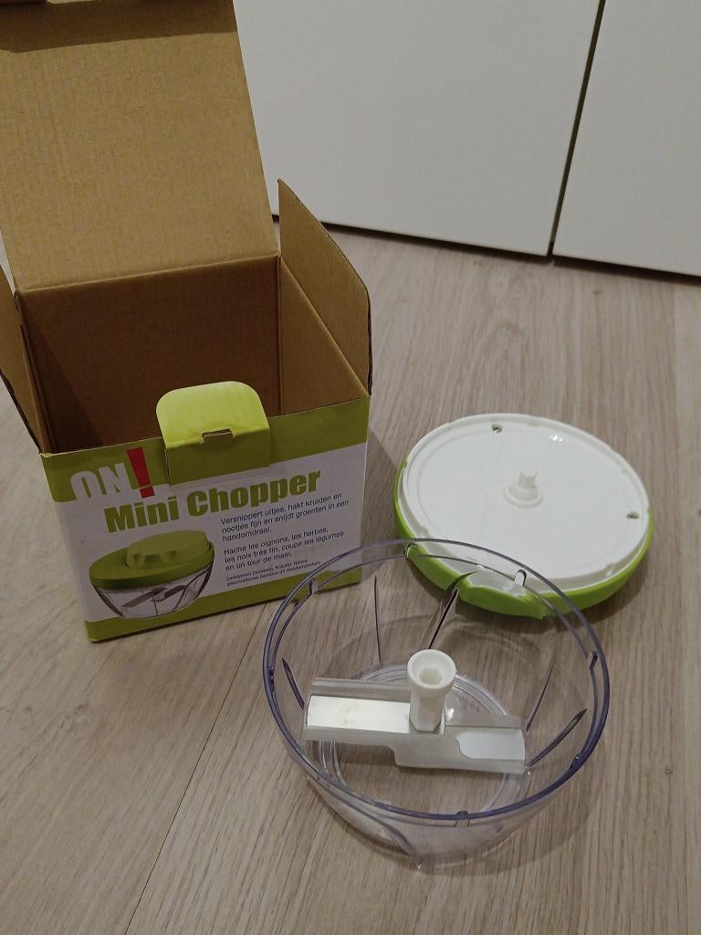 Mini chopper van On, Ophalen, Groen, Kunststof, Nieuw