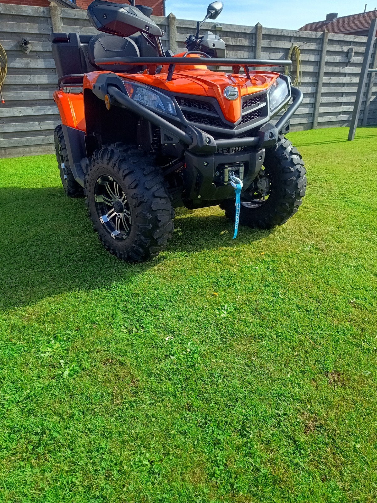 z.g.a.n CF moto 520L met L7e registratie net 4000km bj8/2021, Motoren, 495 cc, 1 cilinder, 12 t/m 35 kW