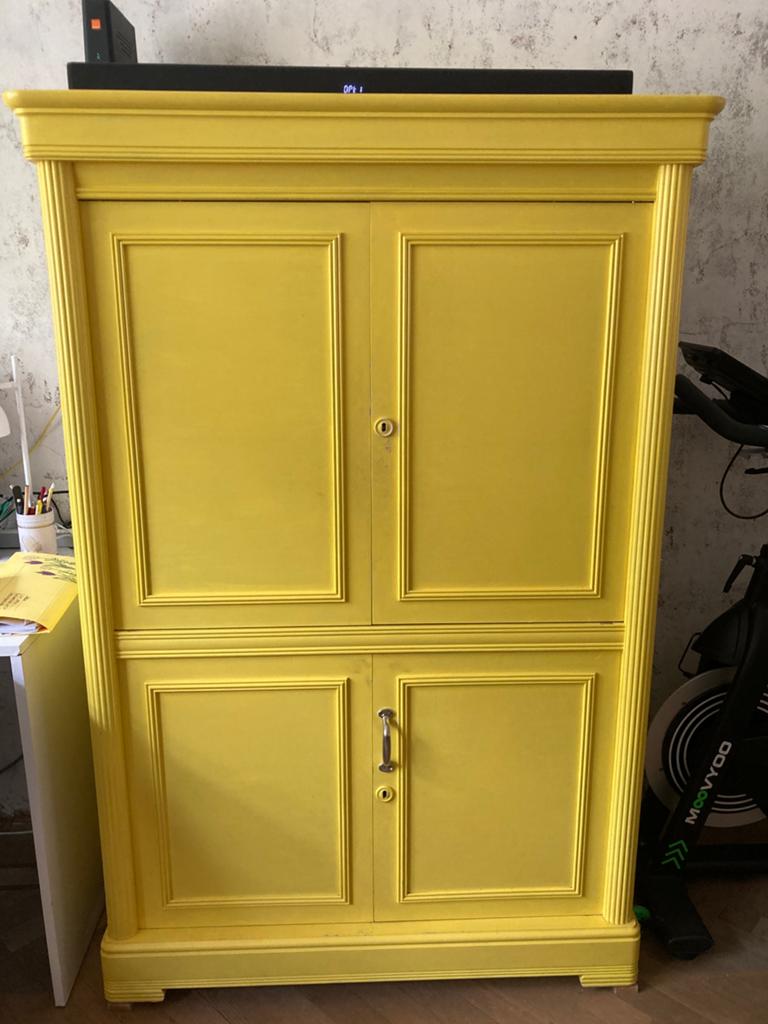 Meuble TV Cerisier, Cerisier, 100 à 150 cm, Utilisé, Classique