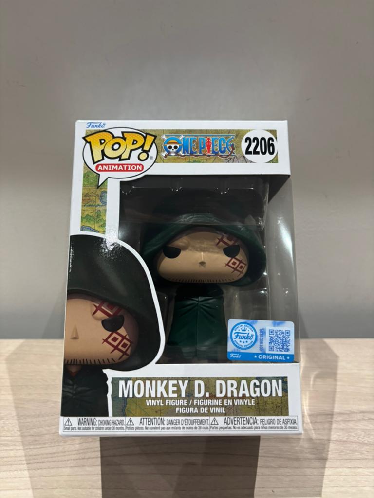 Funko Pop Édition spéciale One Piece Monkey D. Dragon #2206, Enlèvement ou Envoi, Comme neuf