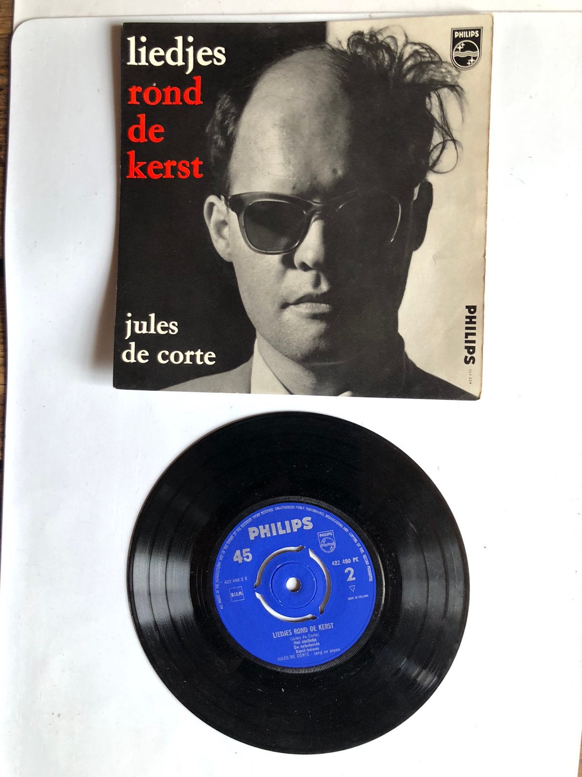 Jules de Corte : chansons de Noël (EP ; cabaret), CD & DVD, Vinyles Singles, EP, Envoi, Comme neuf