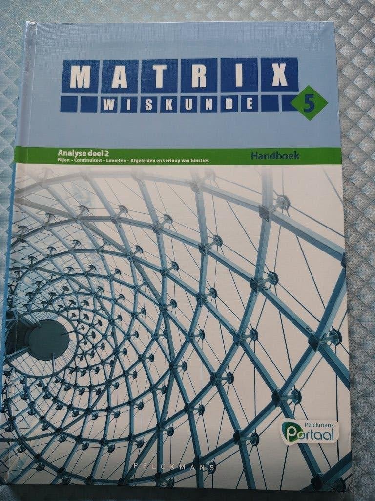 schoolboek Matrix Wiskunde 5 (deel 1 en deel 2), Ophalen of Verzenden, Zo goed als nieuw, ASO