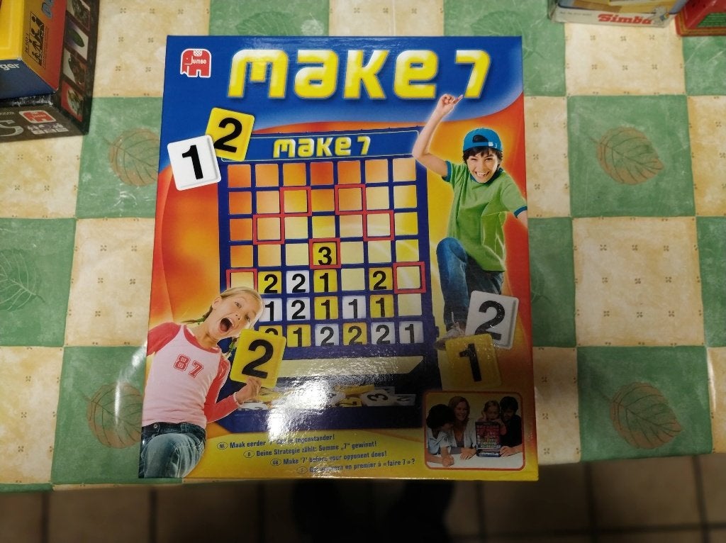 make 7 gezelschapspel mooie grote splinternieuwe doos, Hobby & Loisirs créatifs, Enlèvement ou Envoi, Neuf
