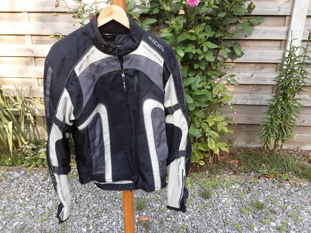 MOTORKLEDIJ vest S, broek M = RICHA / + boots M42, Motoren, Combipak, Ophalen of Verzenden, Richa, Dames