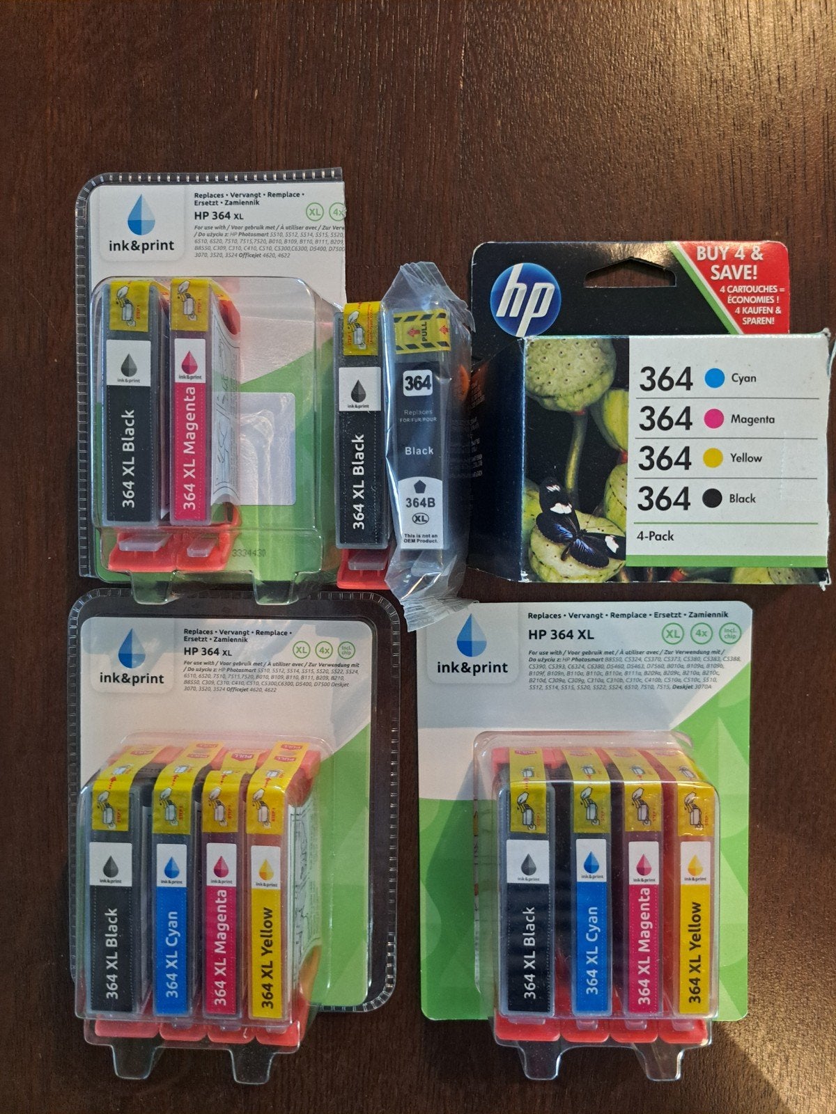 Inktpatronen HP 364 XL, Informatique & Logiciels, Fournitures d'imprimante, Enlèvement ou Envoi, Neuf, Cartridge, HP en Action