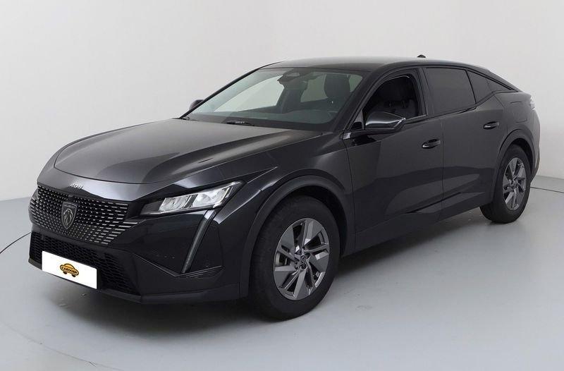 Peugeot 408 PHEV 1.6 plug-in hybrid 180 e-eat8 allure 150 AT, Auto's, Gebruikt, 4 cilinders, Overige bekleding, Zwart