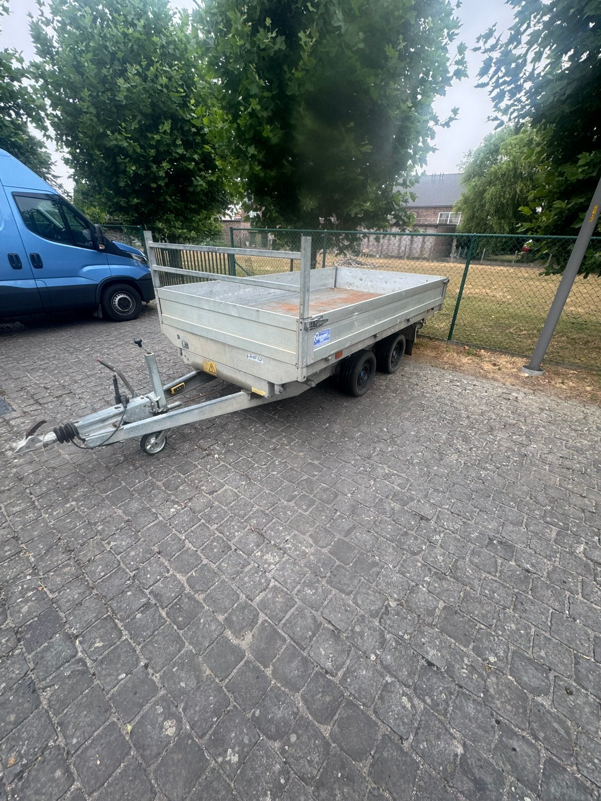 Remorque kipper 3500kg, Ophalen, Zo goed als nieuw