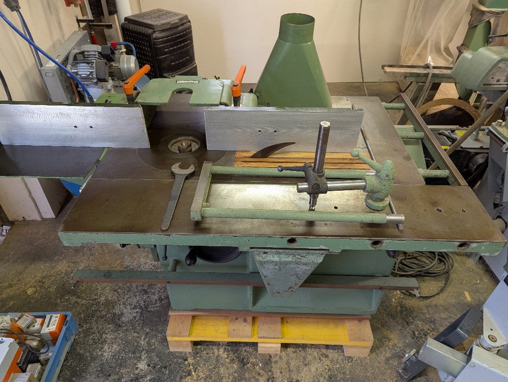 Machine outil bois combiné scie toupie marque Panhans, Enlèvement, Utilisé, Autres types, Panhans