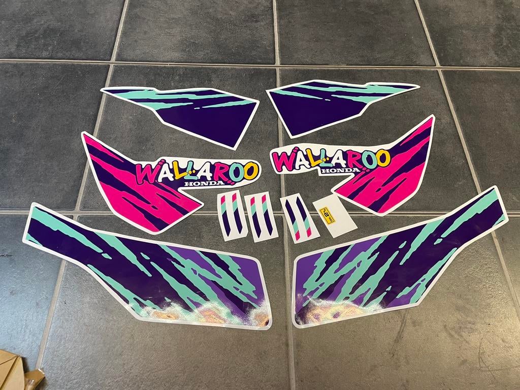 Honda wallaroo sticker, Fietsen en Brommers, Ophalen of Verzenden