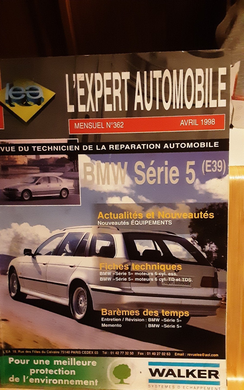 BMW serie 5 E39 l expert automobille, Ophalen of Verzenden, BMW