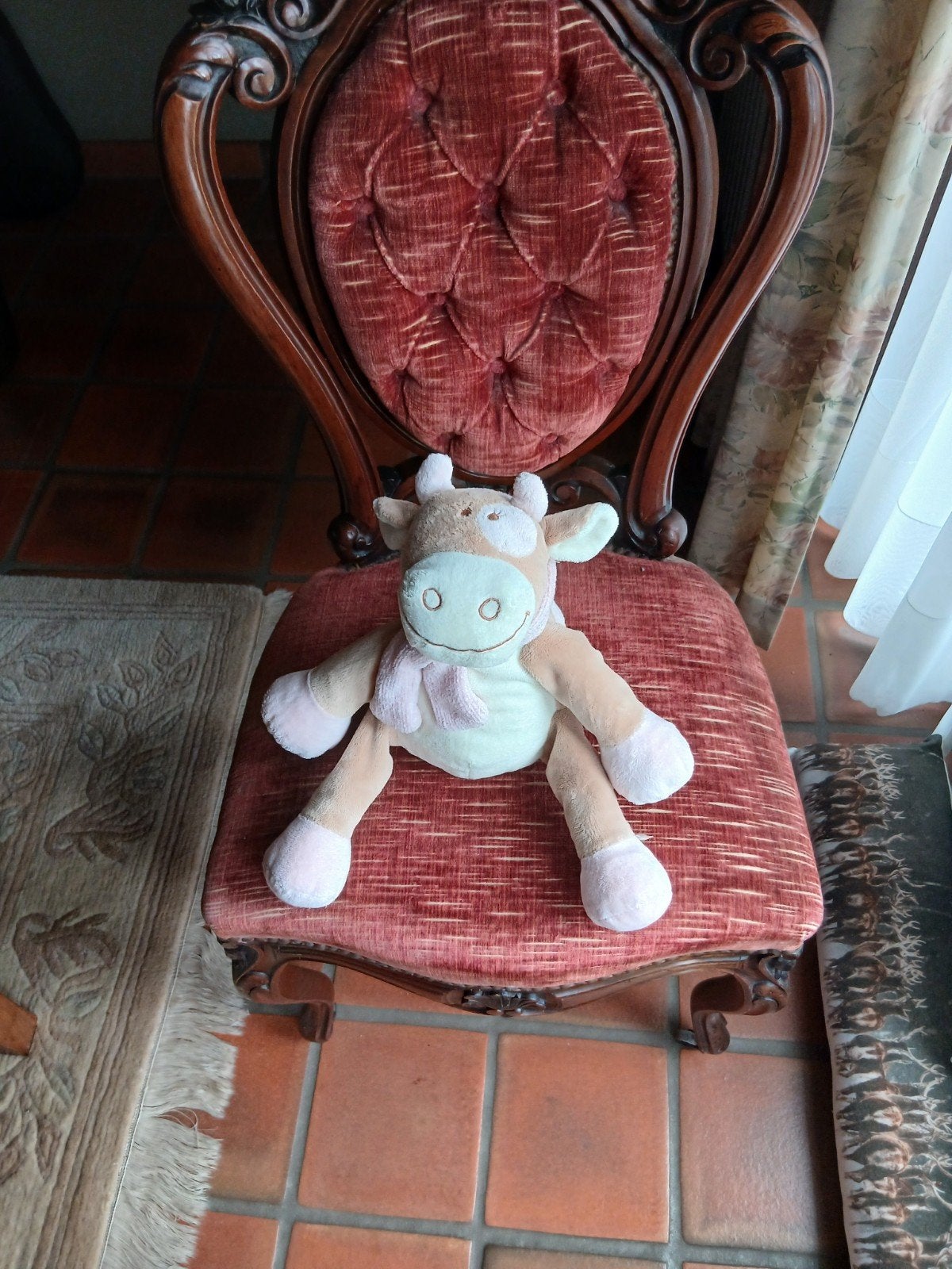 Zachte Noukie’s Lola de Koe knuffel – Nette staat & gewassen, Enlèvement ou Envoi, Vache