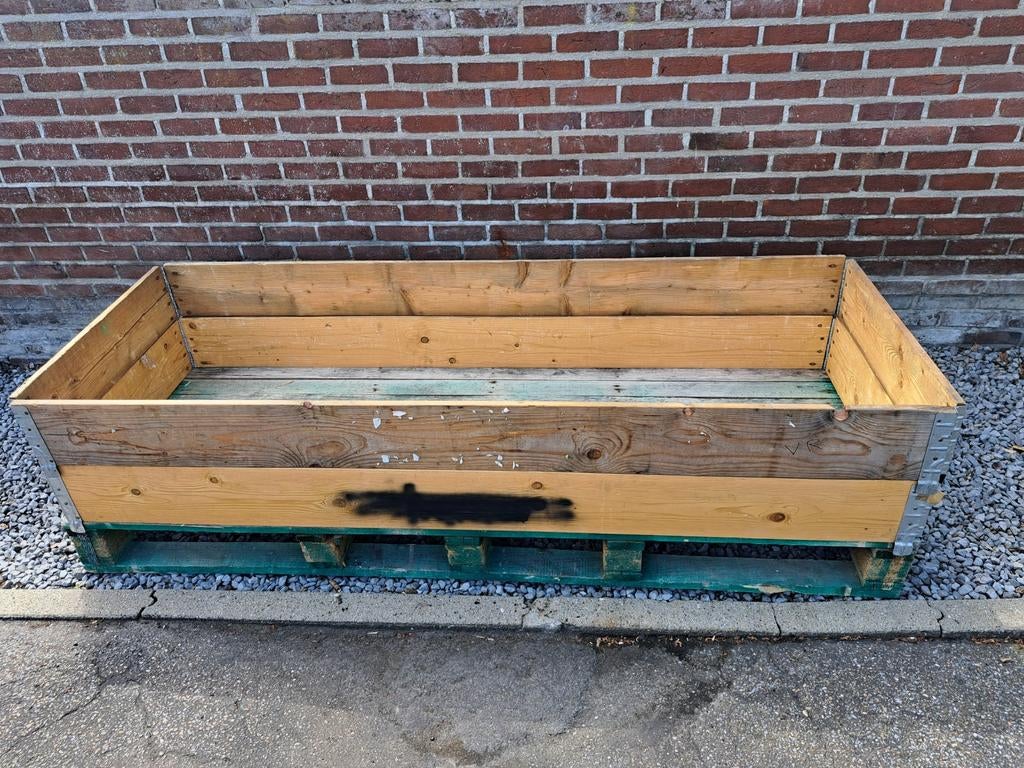 Opzetrande 2 stuks, Doe-het-zelf en Bouw, Hout en Planken, Ophalen, Pallet