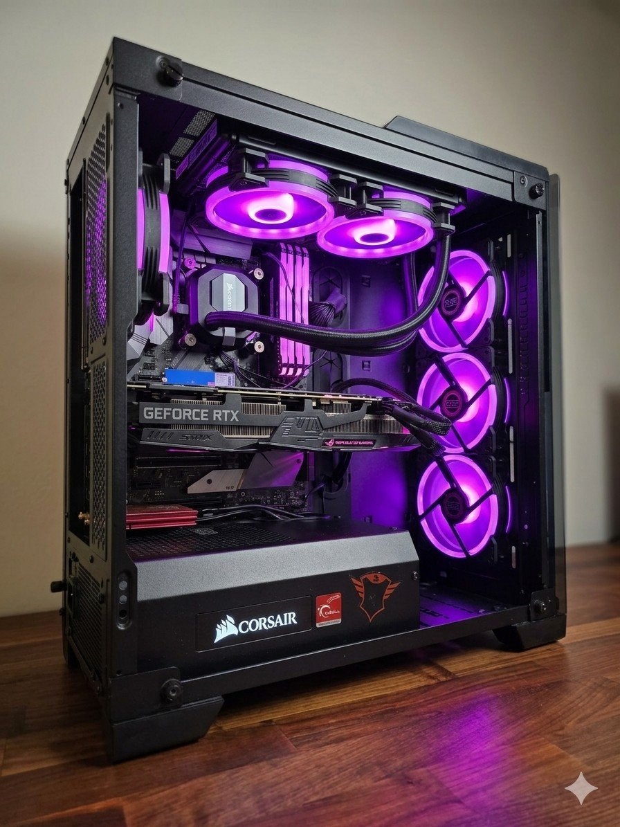 Gaming Pc + 2 gratis monitor., Computers en Software, Ophalen, Gaming, HDD