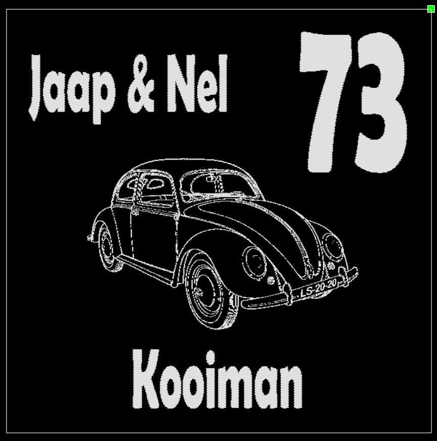Voordeur Naambord – Personaliseerbaar met Diverse Oldtimers, Ophalen of Verzenden, Nieuw, Auto's