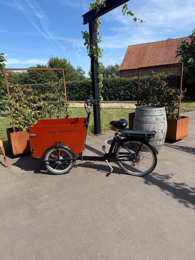 Babboe elektrische bakfiets, Fietsen en Brommers, Ophalen, Zo goed als nieuw, Overige merken