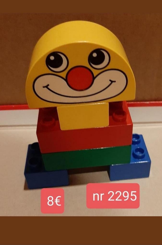 Duplo Clown nr 2295, Enfants & Bébés, Jouets | Duplo & Lego, Enlèvement ou Envoi, Duplo