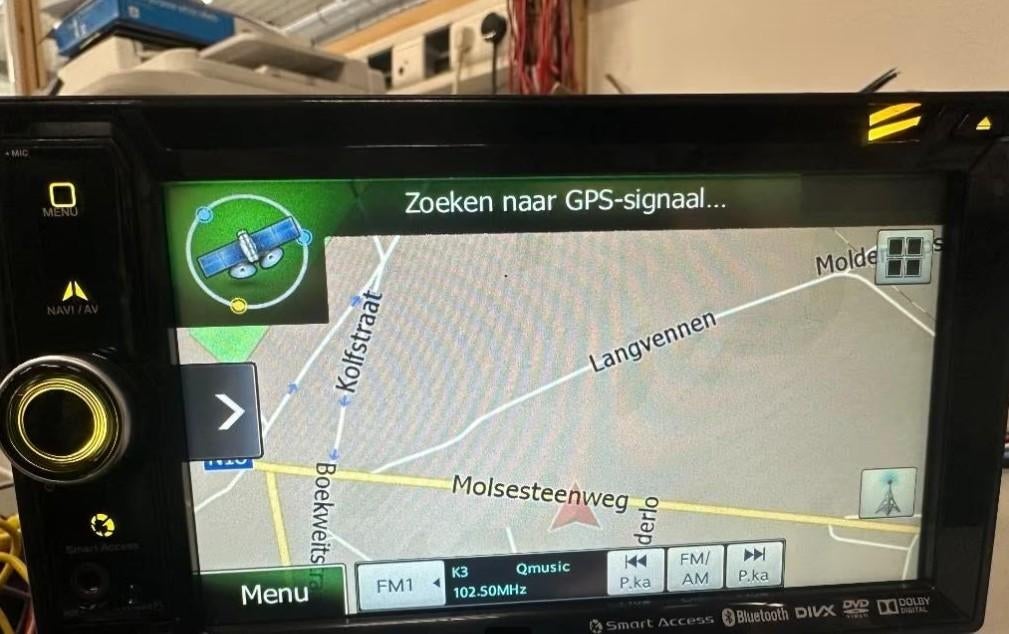Clarion NX503E 2-DIN Autoradio-CD/DVD/AUX/SD/USB/GPS, Ophalen of Verzenden, Zo goed als nieuw