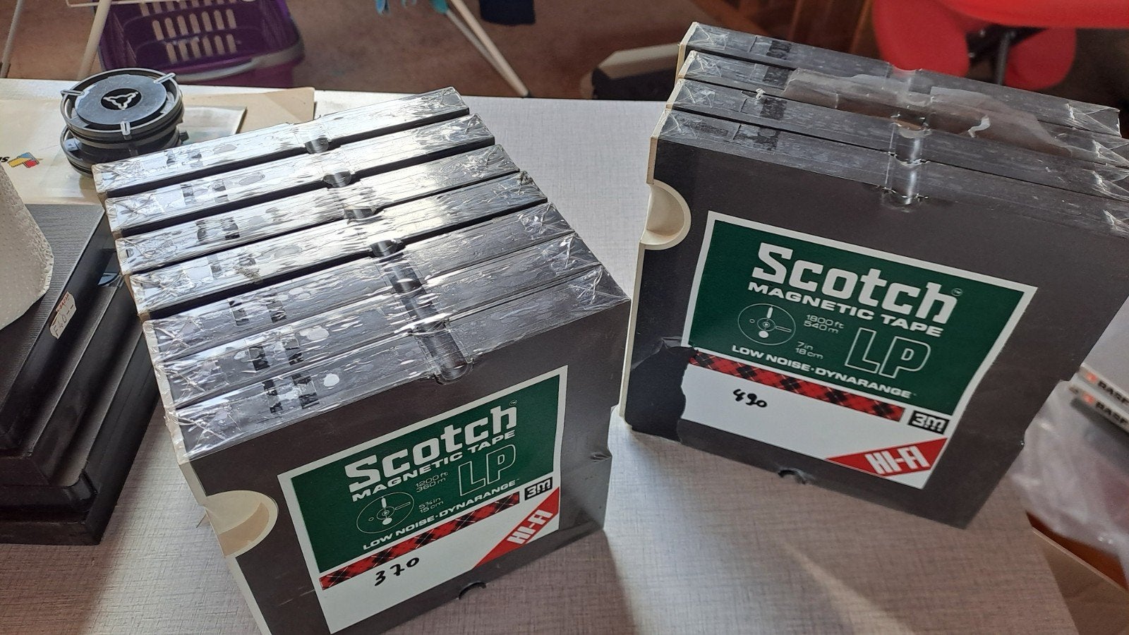11 Magneetbanden Scotch Nieuw, Ophalen
