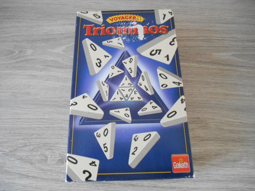 triominos reisspel, Hobby & Loisirs créatifs, Enlèvement ou Envoi, Comme neuf, Jeu de voyage