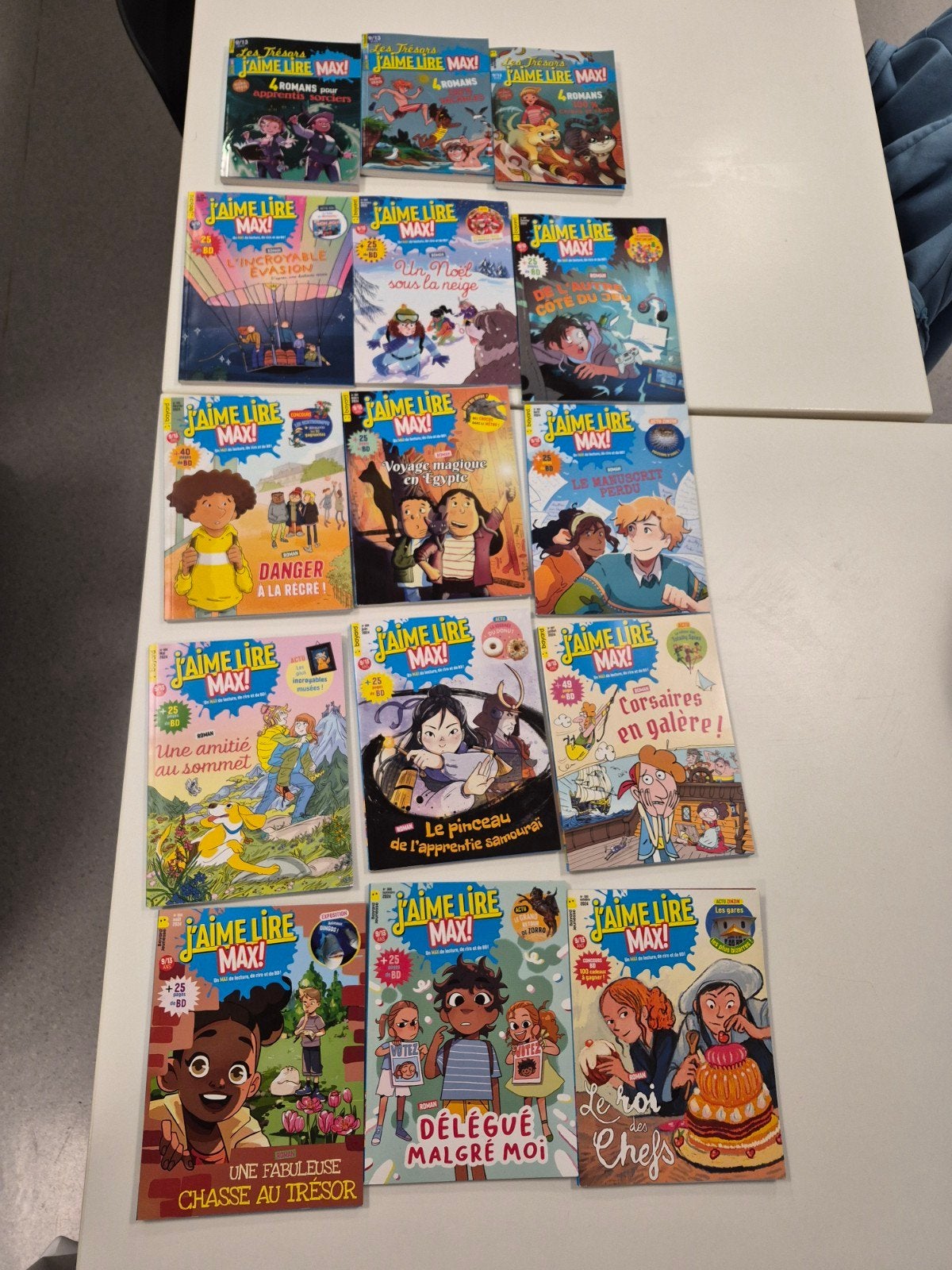 12 J́aime lire max + 3 hors série, Gelezen, Ophalen of Verzenden, J’aime lire, Fictie