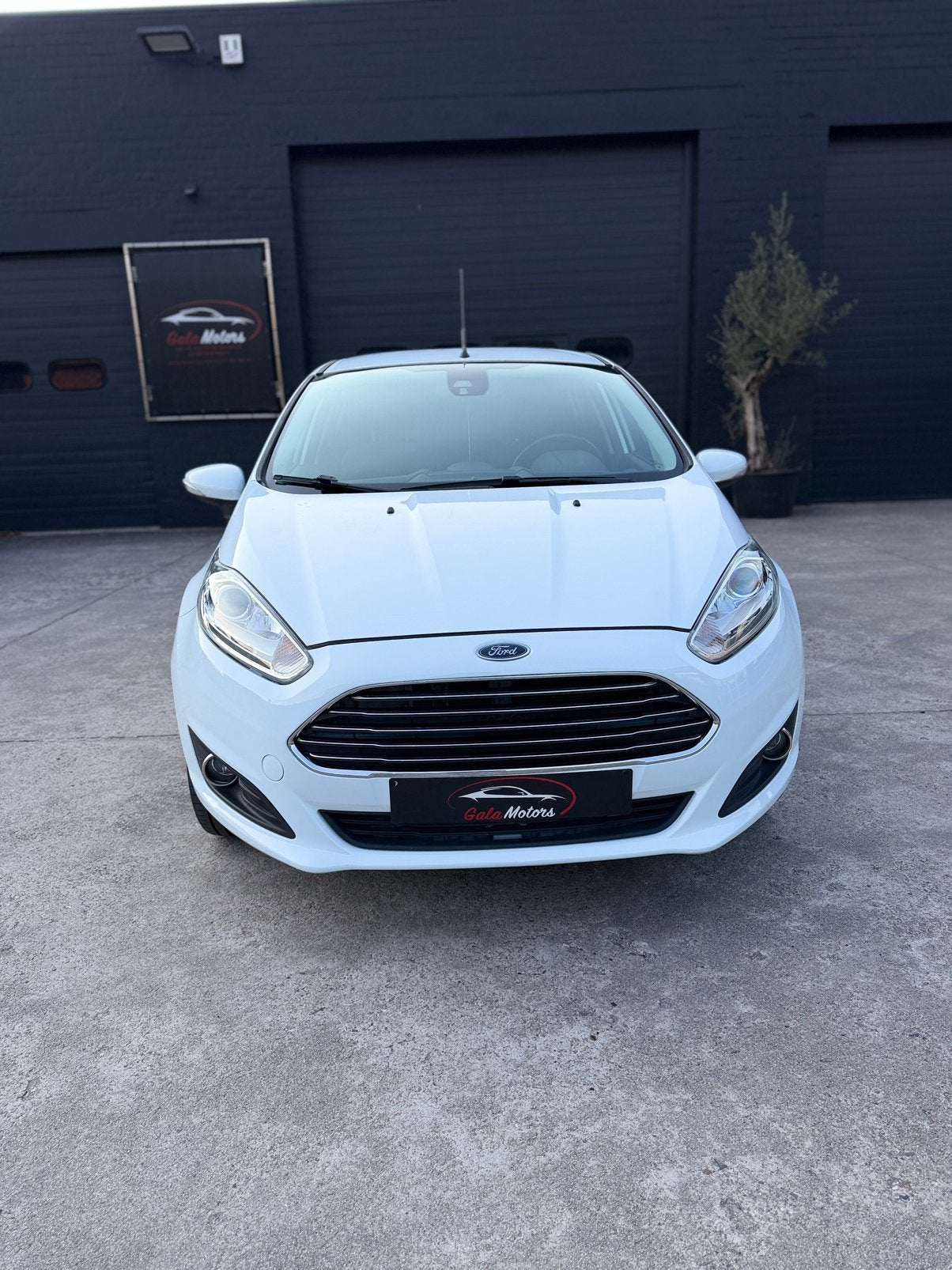 FORD FIESTA TITANIUM | 1.0 BENZINE | 2014 | 117000 KM, Auto's, Euro 5, Zwart, Wit, Bedrijf