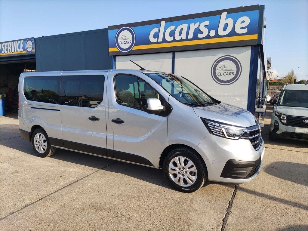 Renault Trafic 2.0dCi/L2/Passenger8pl/Automaat/Navi/Cam/Bt/T, Auto's, Renault, Automaat, Stof, Gebruikt, Bedrijf