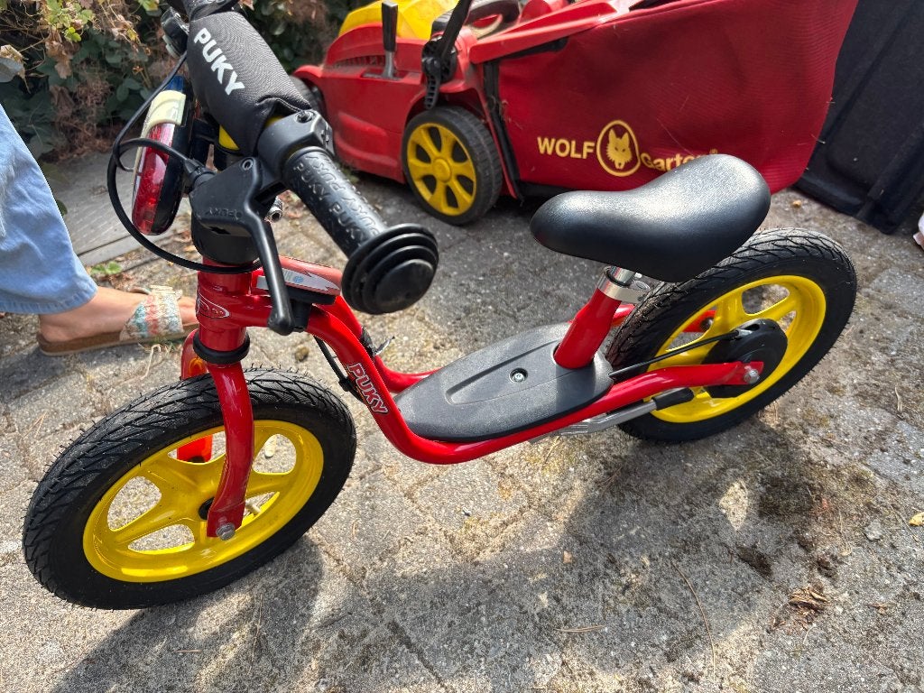 Puky loopfiets met politiesirene, Ophalen, Gebruikt, Loopfiets
