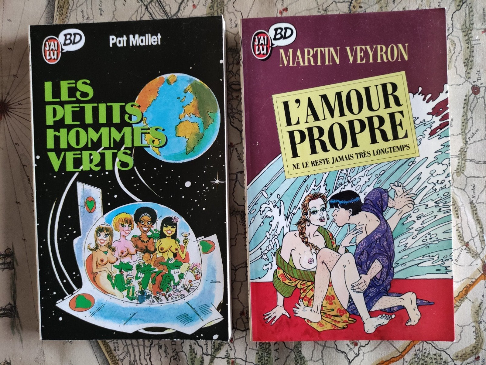 2 bandes dessinées pour adultes, Enlèvement ou Envoi