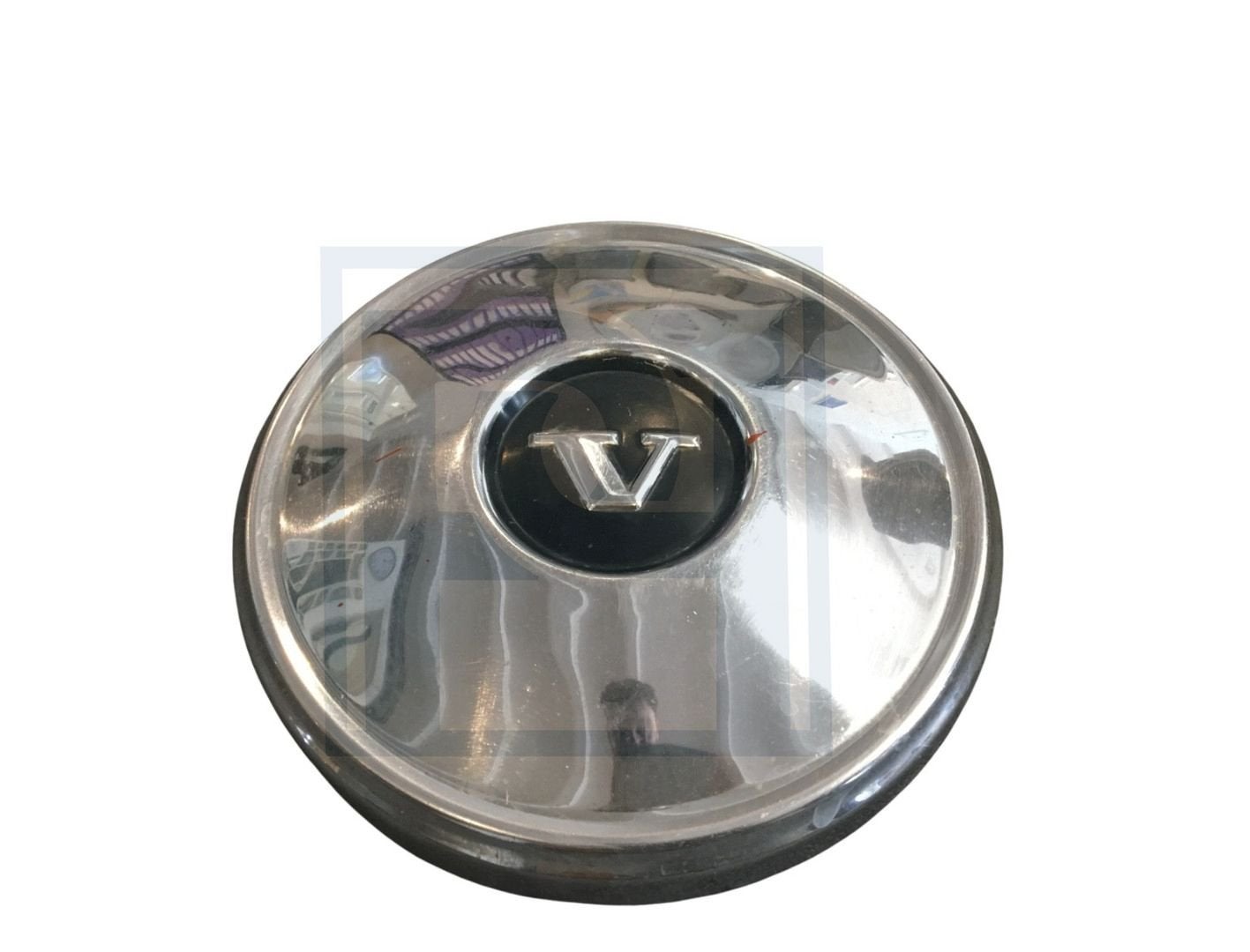 Wieldop chroom/zwart, Wheel cover chrome/black, Hub cap, Ori, Enlèvement ou Envoi, Utilisé