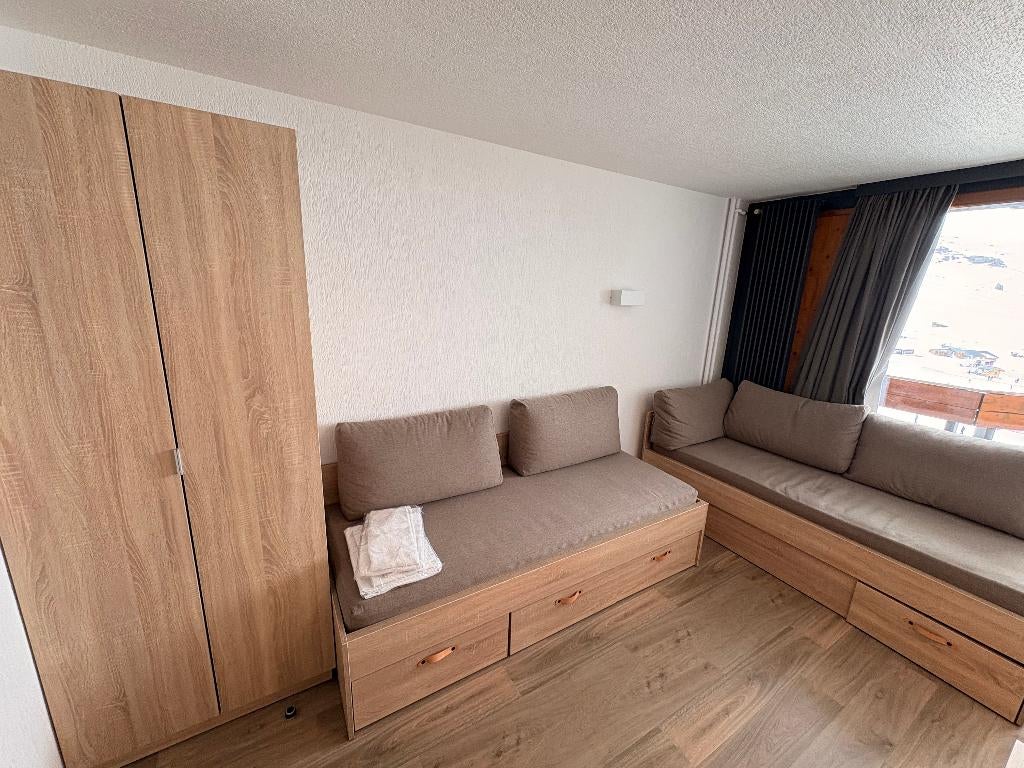 Ongeveer 6 personen aan de voet van de pistes in Val Thorens, Afwasmachine, Appartement