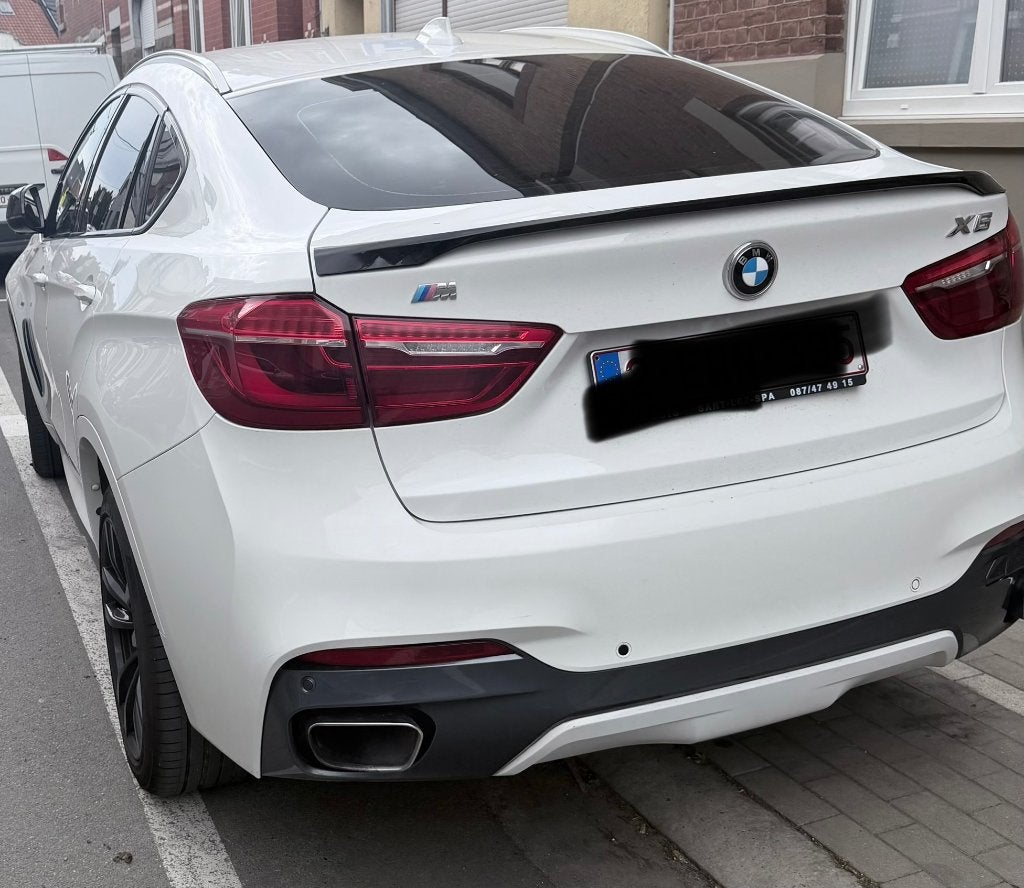 BMW x6, Auto's, Automaat, Wit, Bedrijf, 6 cc
