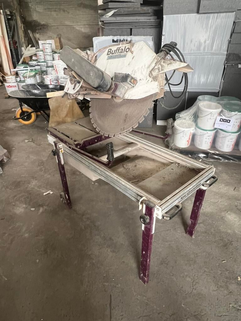 Scie sur table professionnelle Buffalo, Enlèvement, Utilisé