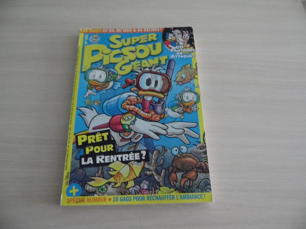 SUPER PICSOU GÉANT    N°195, Enlèvement ou Envoi, Comme neuf, WALT DISNEY, Une BD