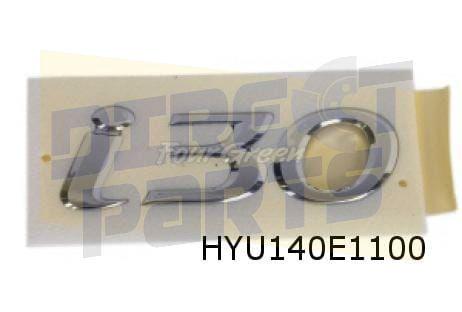 Hyundai i30 embleem tekst ''i30''  Origineel!  86310A5000, -, Verzenden, -, Nieuw