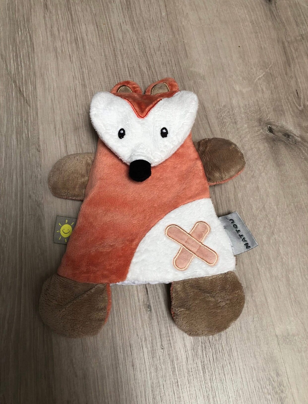 Nattou vos budiezzz: warmte en koude knuffel, Kinderen en Baby's, Ophalen, Zo goed als nieuw