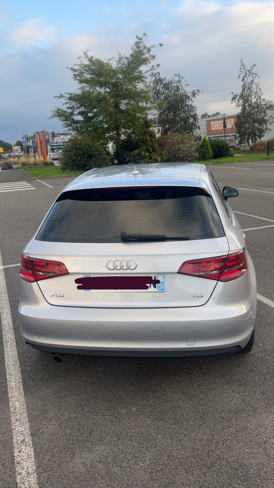 Audi a3, Autos, Cuir, Argent ou Gris, Achat, Euro 6