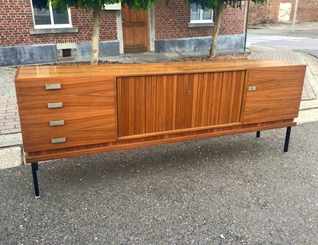 Vintage Sideboard Palissander 1960s XXL, Ophalen, Gebruikt