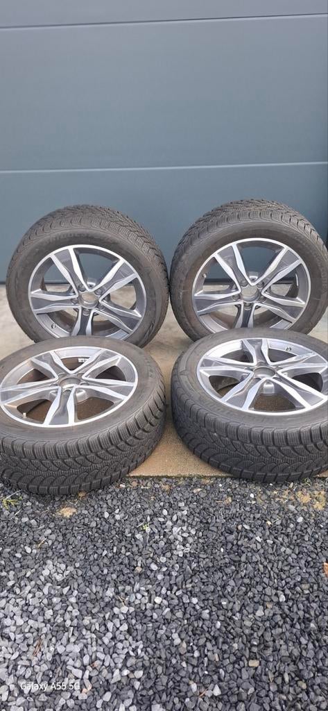 4 Ronal Velgen met banden zo goed als nieuw., Auto-onderdelen, Banden en Velgen, Ophalen, Gebruikt, Banden en Velgen, 17 inch