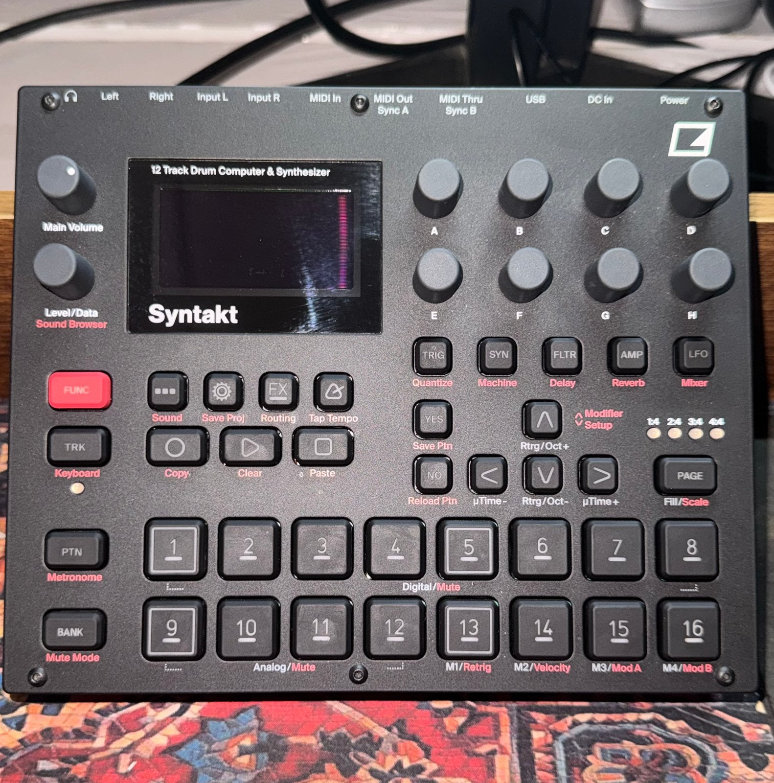 Elektron Syntakt - Nieuw + Garantie, Muziek en Instrumenten, Ophalen of Verzenden, Nieuw