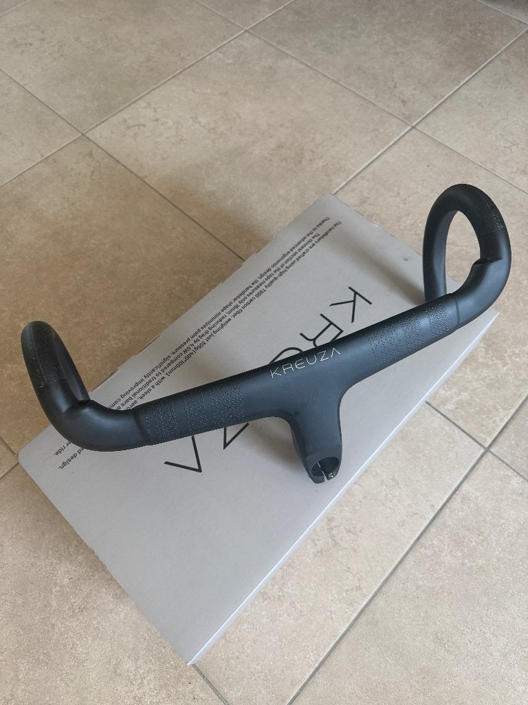 Carbonstuur Kreuza (38cm) - NIEUW, Neuf, Carbone, Racefiets, Guidon
