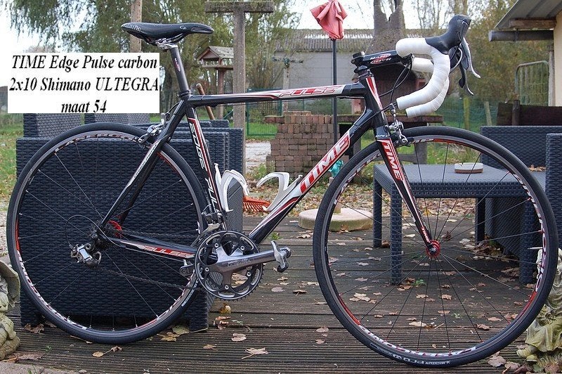 TIME EDGE Pulse, WK-winner Boonen, carbon, 54. Topstaat, Fietsen en Brommers, 53 tot 57 cm, Ophalen, Zo goed als nieuw, 15 tot 20 versnellingen