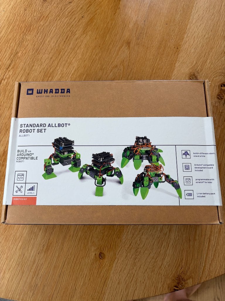 Allbot robot set robots merk Whadda, Kinderen en Baby's, Ophalen, Nieuw, Jongen of Meisje
