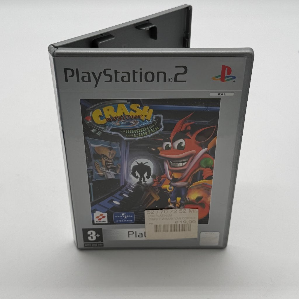 Playstation 2 Game - Crash bandicoot - de wraak van cortex, 1 speler, Ophalen of Verzenden, Zo goed als nieuw, Avontuur en Actie
