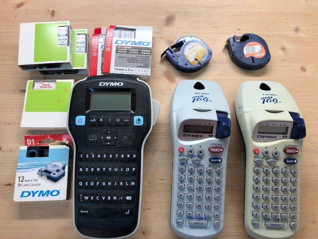 3 Dymo's met toebehoren, Computers en Software, Ophalen of Verzenden