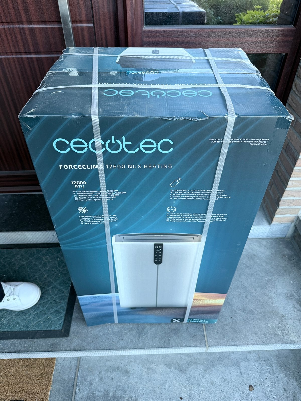 Clim mobile 12000 BTU - CECOTEC Airco & pompe à chaleur, Enlèvement, Neuf, Climatiseur mobile