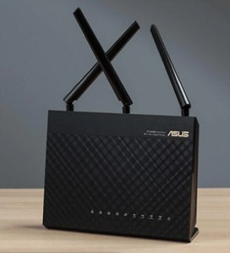 Routeur ASUS RT-AC68U WIFI Access Point/AiMesh/Switch/USB, Computers en Software, Routers en Modems, Ophalen of Verzenden, Gebruikt