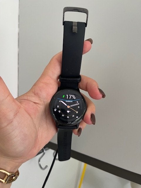 sporthorloge Garmin, Ophalen, Zwart, Garmin, Zo goed als nieuw
