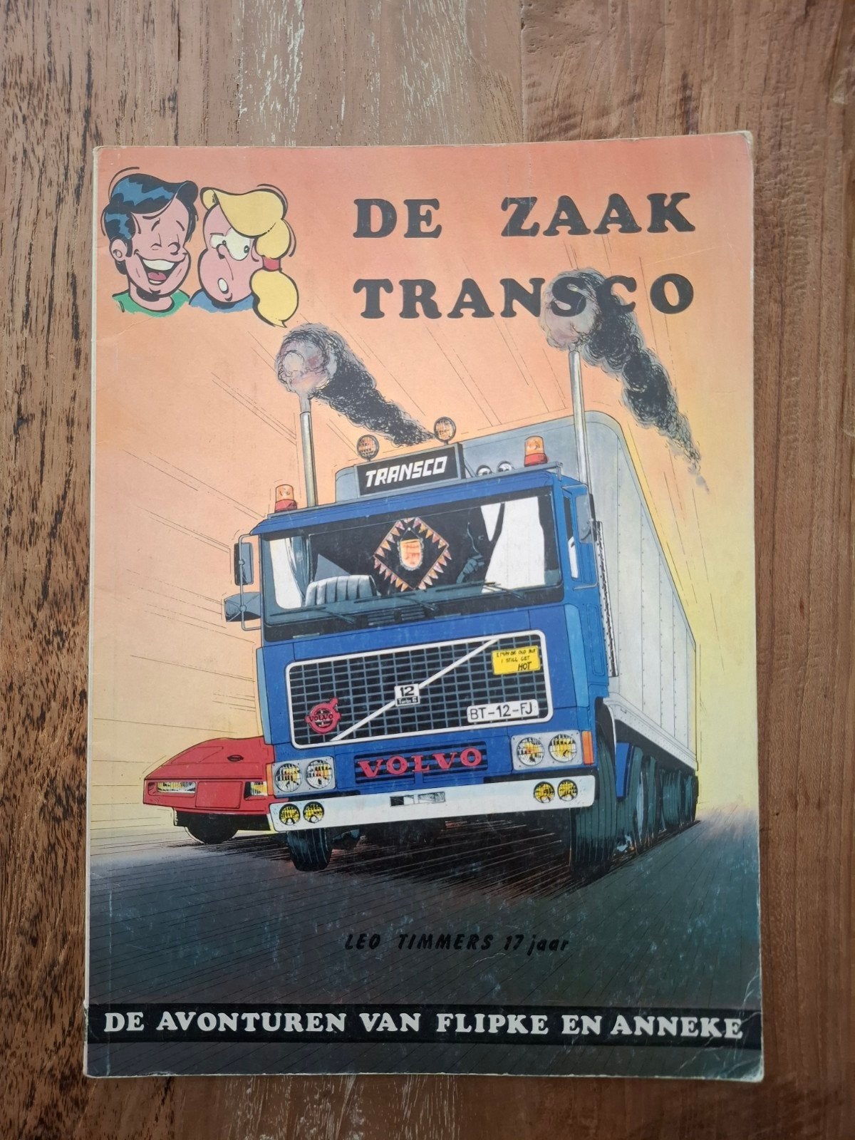 De Zaak Transco (1987)+ tekening Leo Timmers, Boeken, Ophalen of Verzenden
