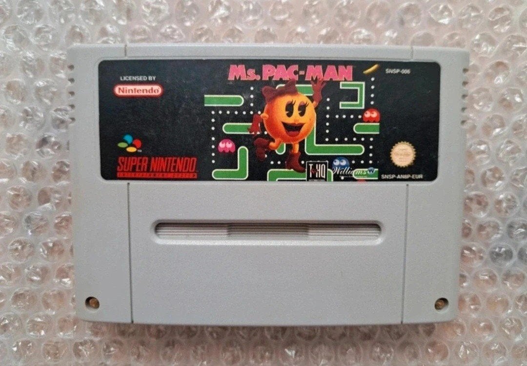Ms. Pac-Man (Super Nintendo Pal), Consoles de jeu & Jeux vidéo, Enlèvement