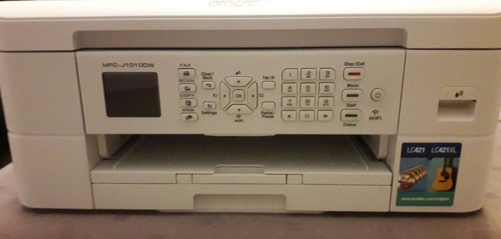 Imprimante Brother MFC-J1010DW wifi en bon état, Informatique & Logiciels, Imprimantes, Envoi, Imprimante